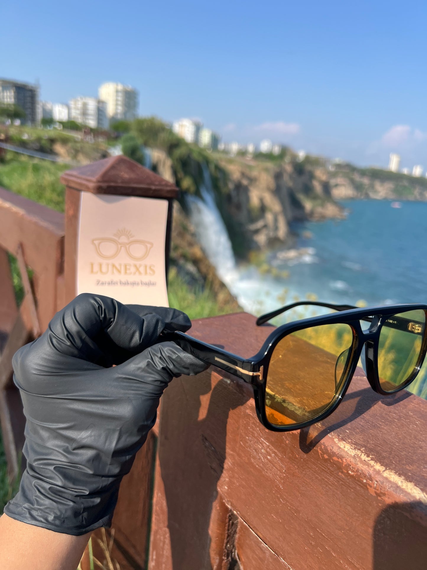 TOM FORD Güneş Gözlüğü (TF884 01A sarı)