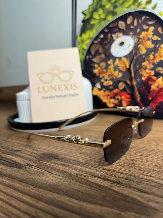 CARTİER Güneş Gözlüğü (S2637 gold-açık siyah)