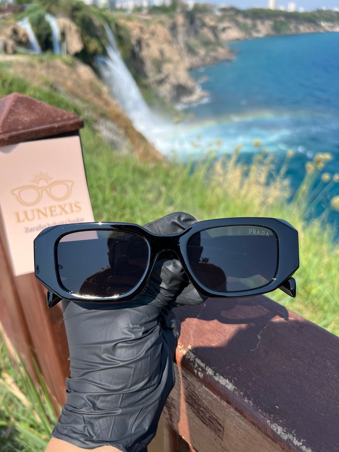 PRADA Güneş Gözlüğü (PR17W siyah)