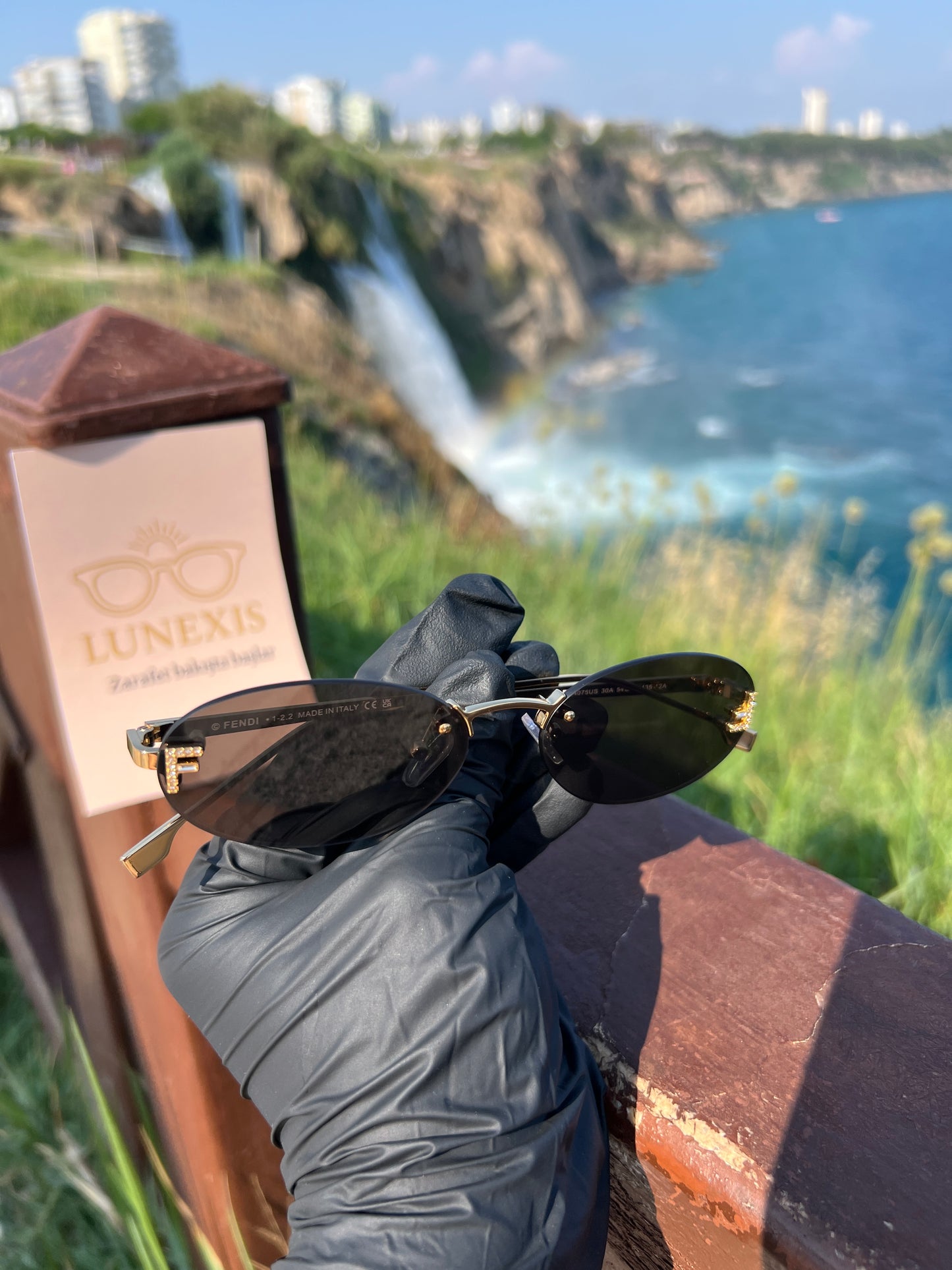 FENDİ Güneş Gözlüğü (FF4075US gold)