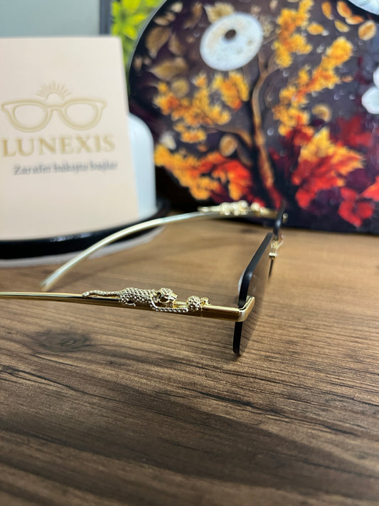 CARTİER Güneş Gözlüğü (S2637 gold-siyah)