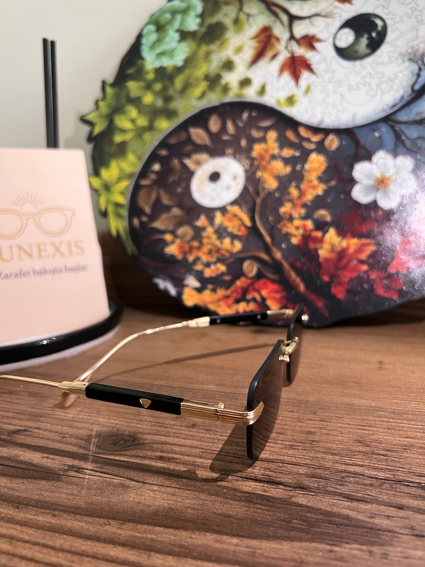 MAYBACH Güneş Gözlüğü (S2660 gold-koyu siyah)