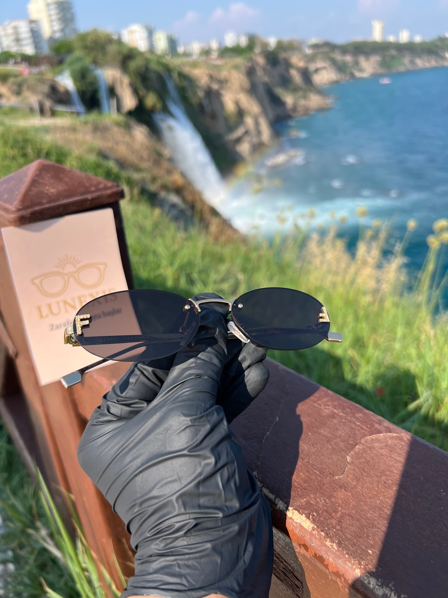 FENDİ Güneş Gözlüğü (FF4075US gold)