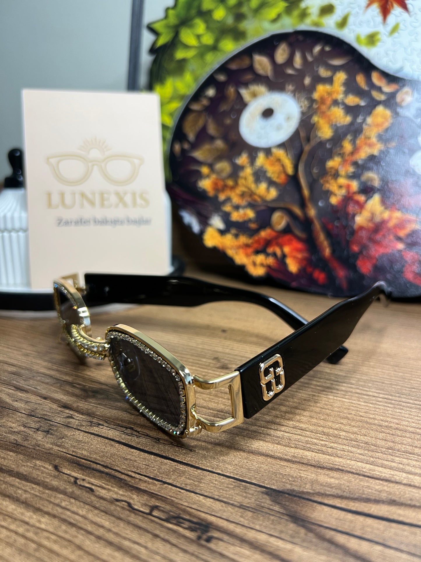 Güneş Gözlüğü ( AR-GW003T gold-siyah)