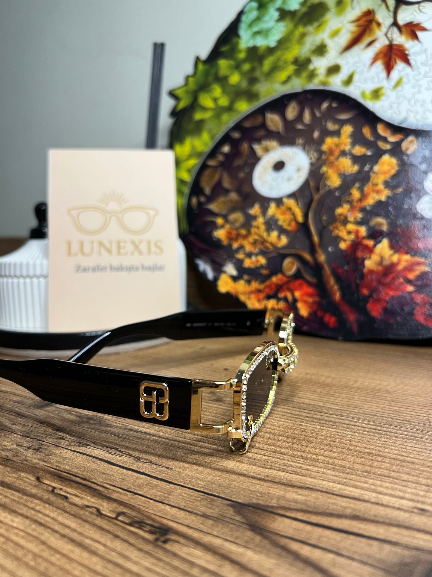 Güneş Gözlüğü ( AR-GW003T gold-siyah)