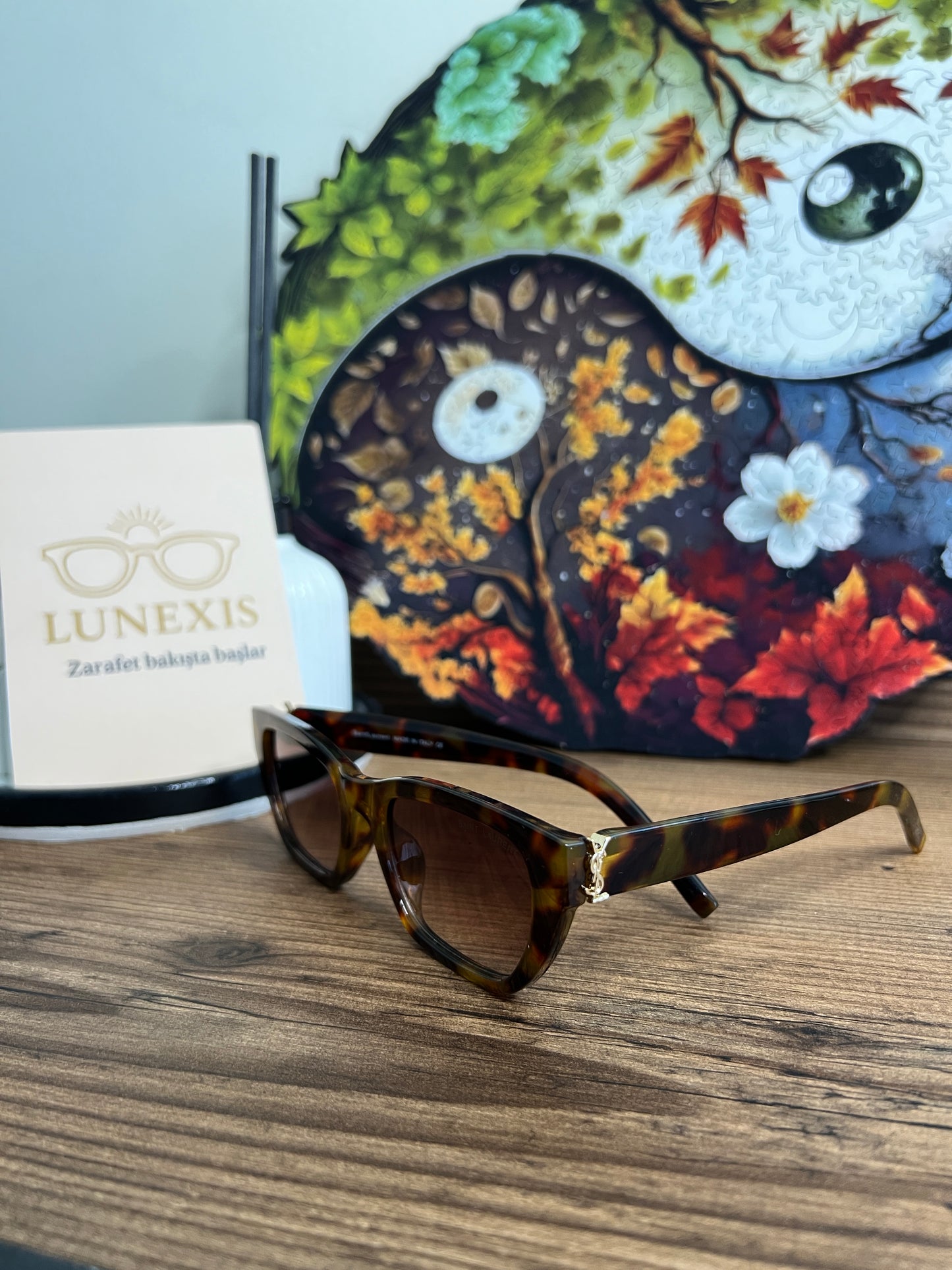 SAİNT LAURENT Güneş Gözlüğü ( SLM127 leopar)