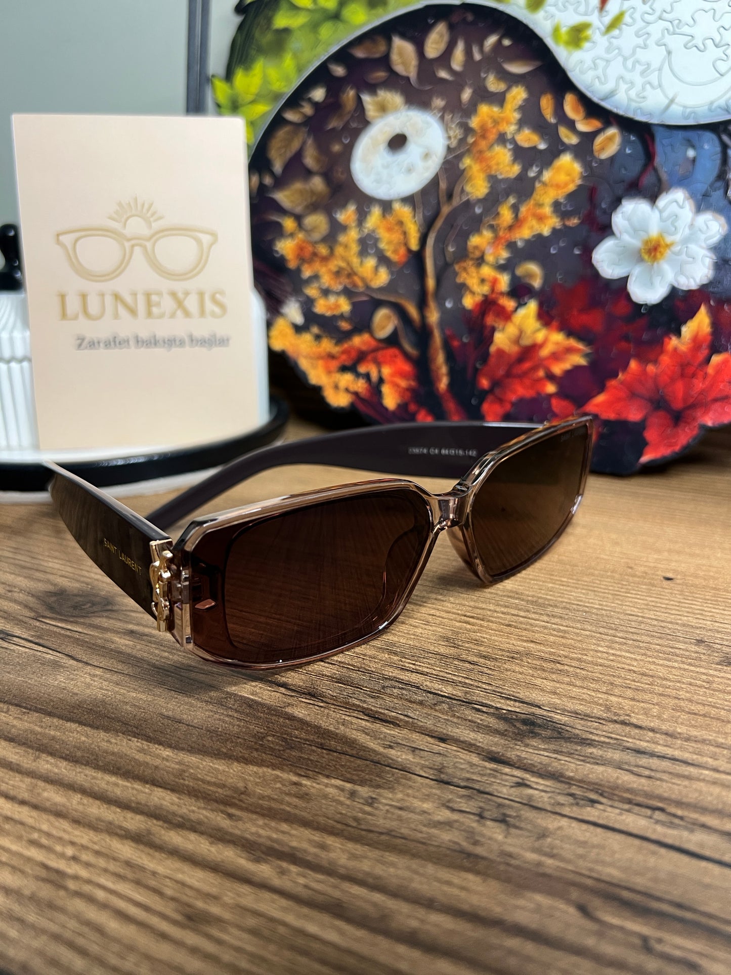SAİNT LAURENT Güneş Gözlüğü ( 23574 kahve)