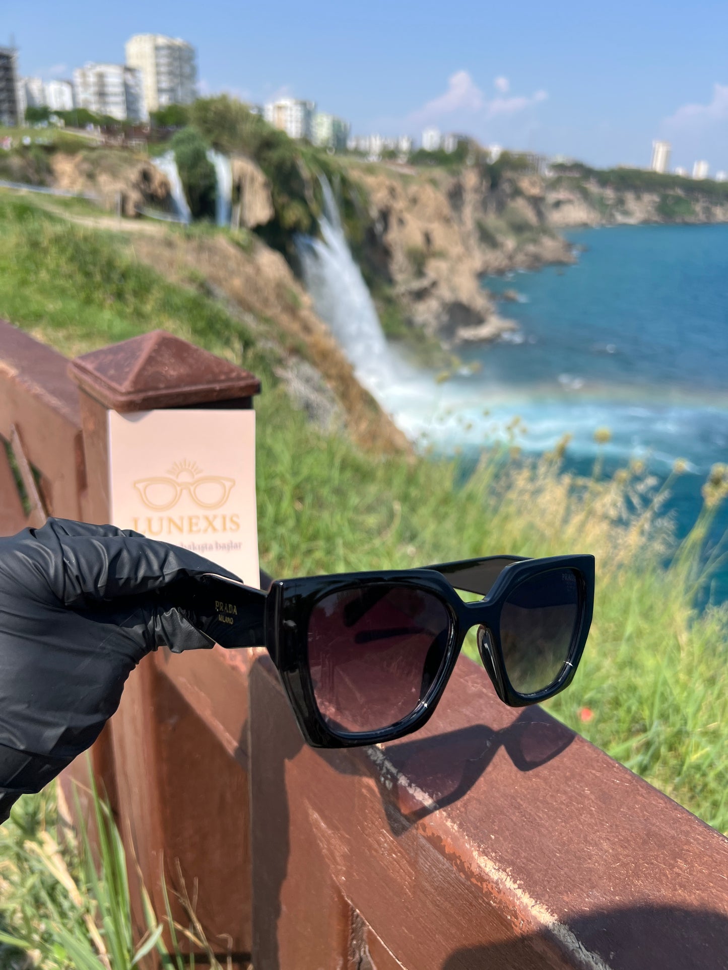 PRADA Güneş Gözlüğü (PR15W siyah)