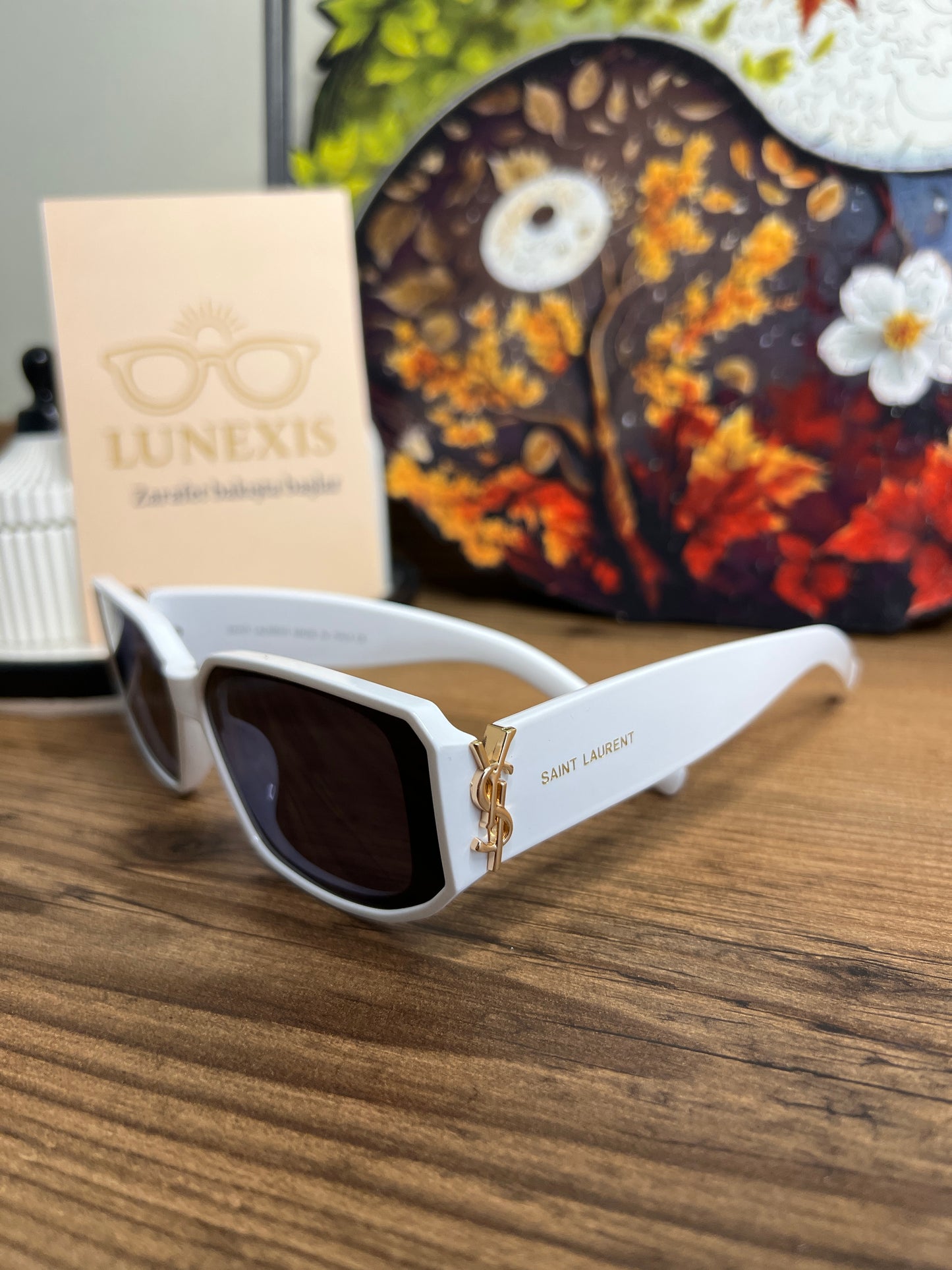 SAİNT LAURENT Güneş Gözlüğü (23574 beyaz)