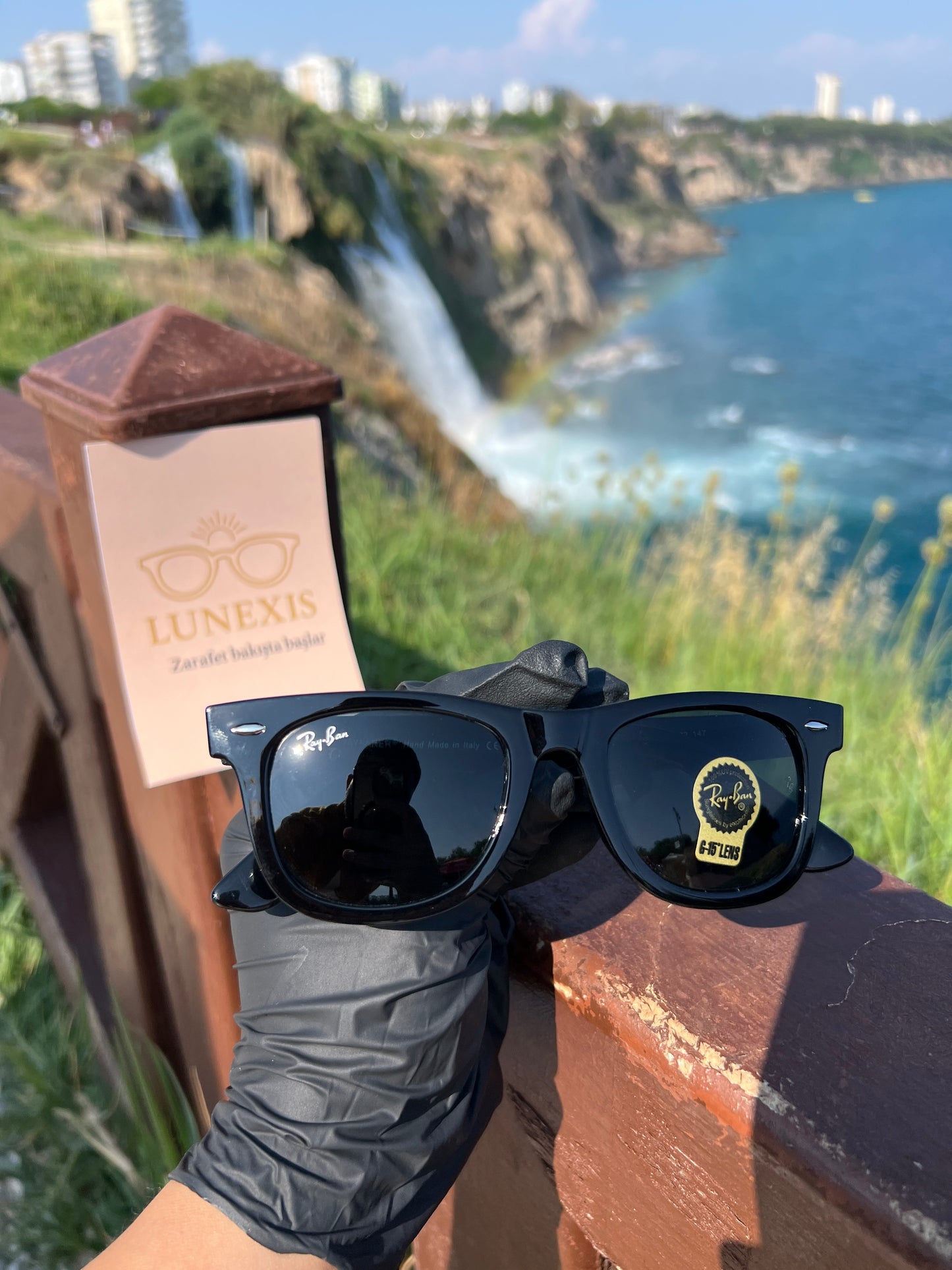 RayBan Güneş Gözlüğü (RB2140-F siyah)