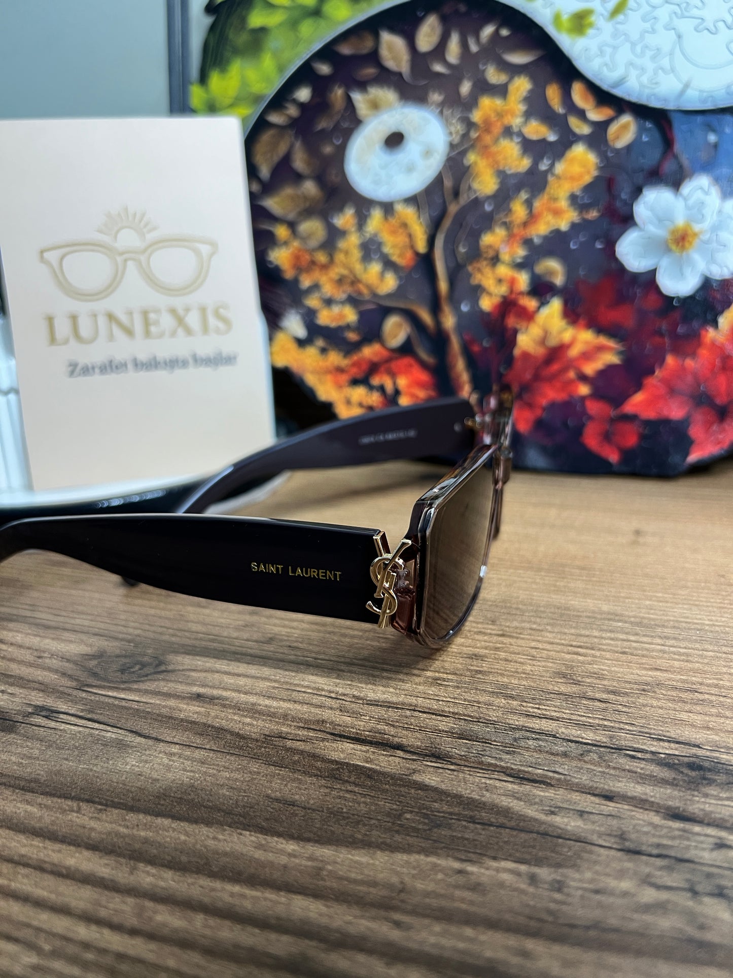 SAİNT LAURENT Güneş Gözlüğü ( 23574 kahve)