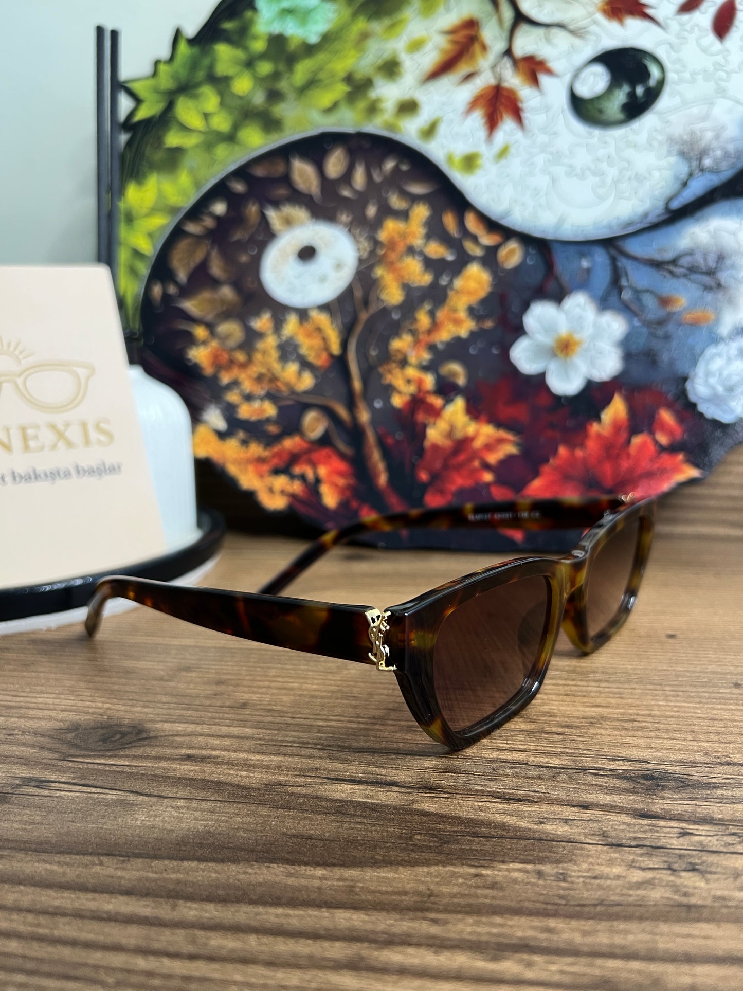 SAİNT LAURENT Güneş Gözlüğü ( SLM127 leopar)