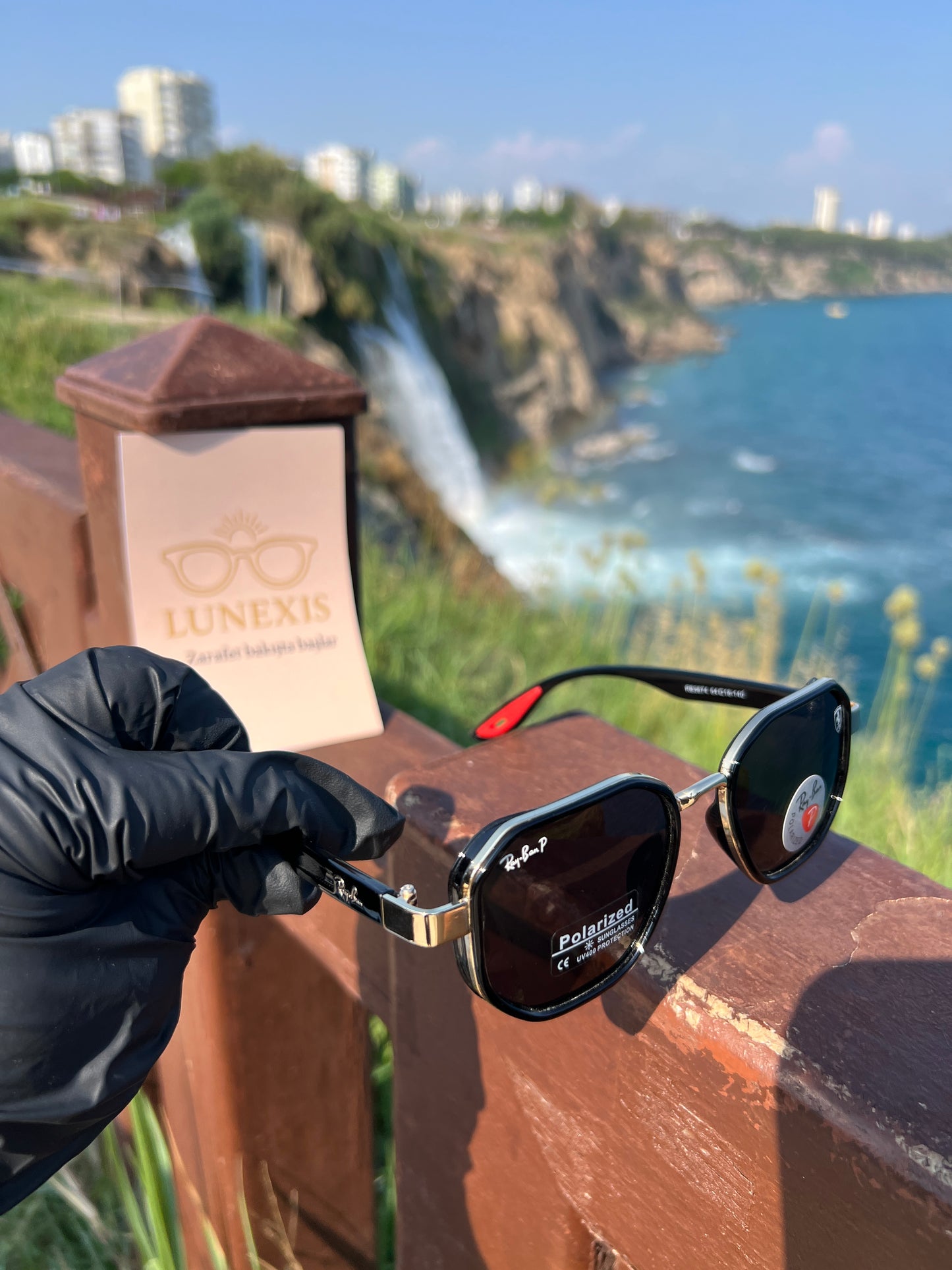 RayBan Ferrari Güneş Gözlüğü (RB3674 siyah)