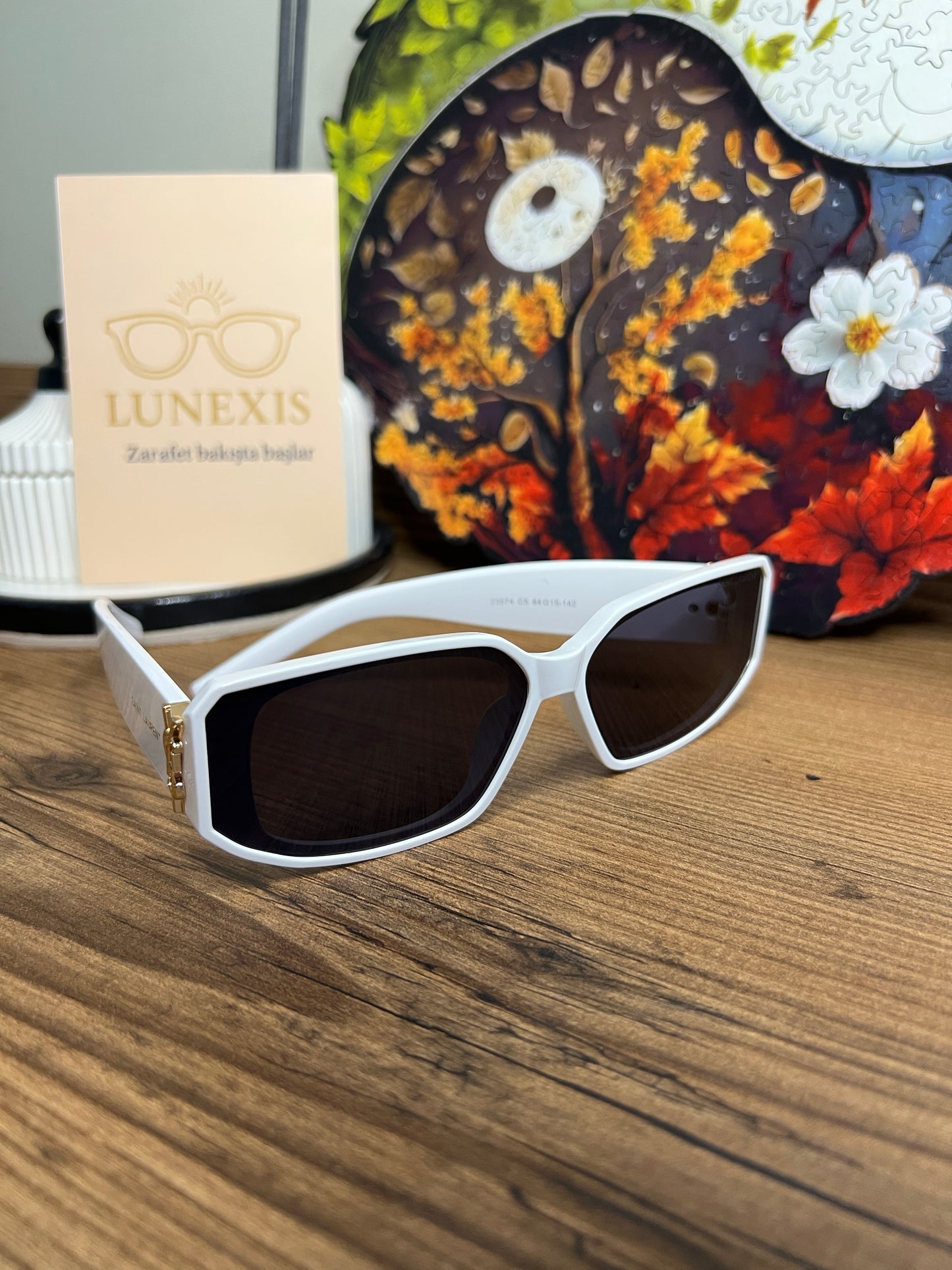 SAİNT LAURENT Güneş Gözlüğü (23574 beyaz)