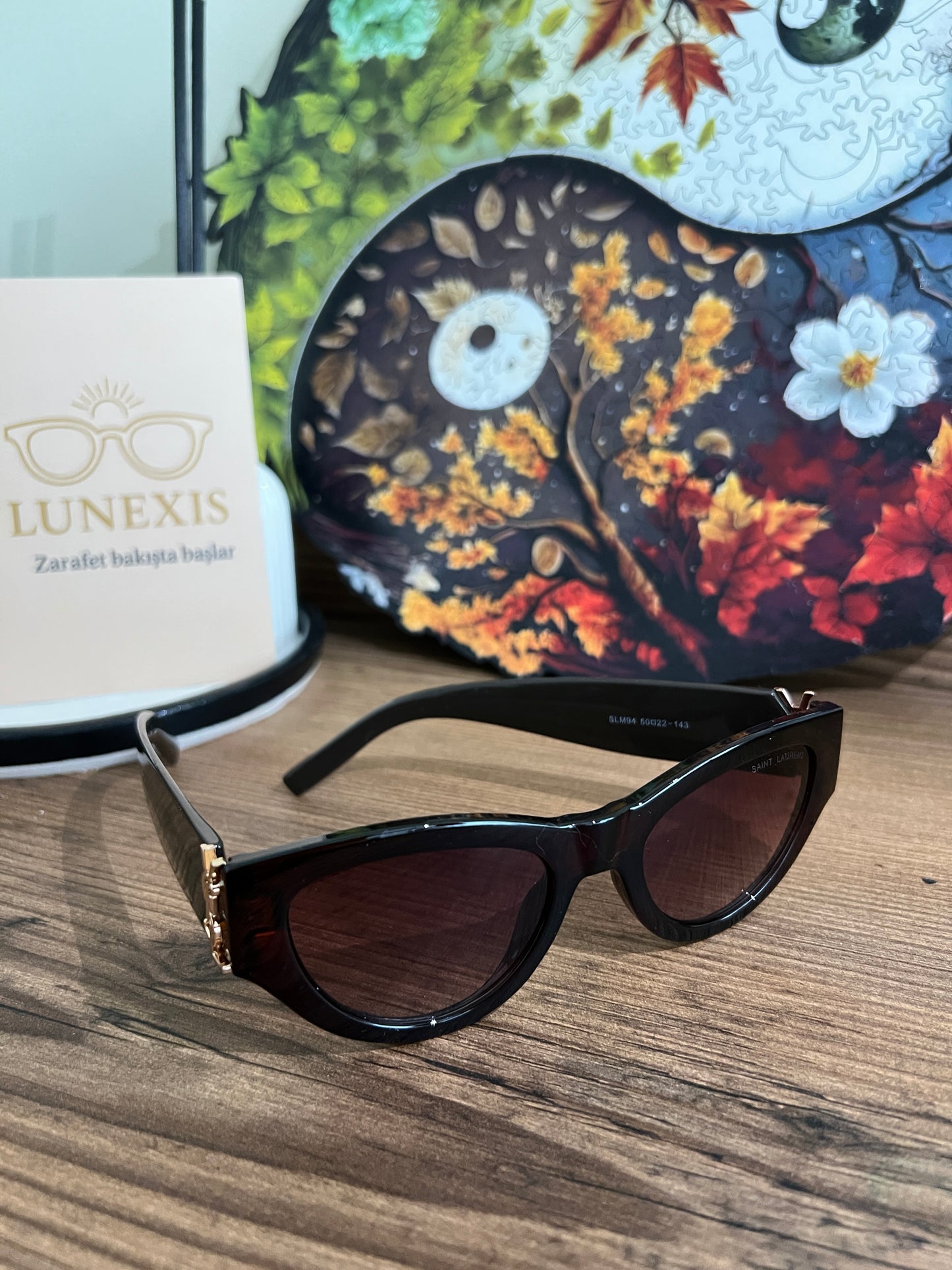 SAİNT LAURENT Güneş Gözlüğü ( SLM94 kahve)